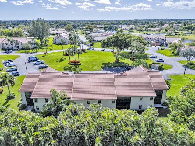 5951 Parkwalk Dr, Boynton Beach, FL 33472 - drone / aerial view with a residential view