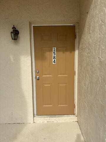 view of property entrance