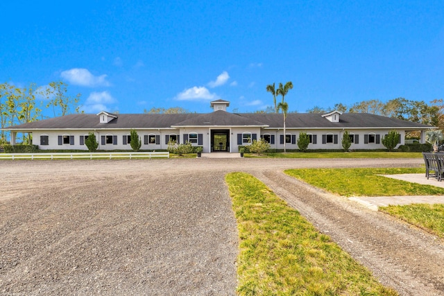 view of ranch-style house