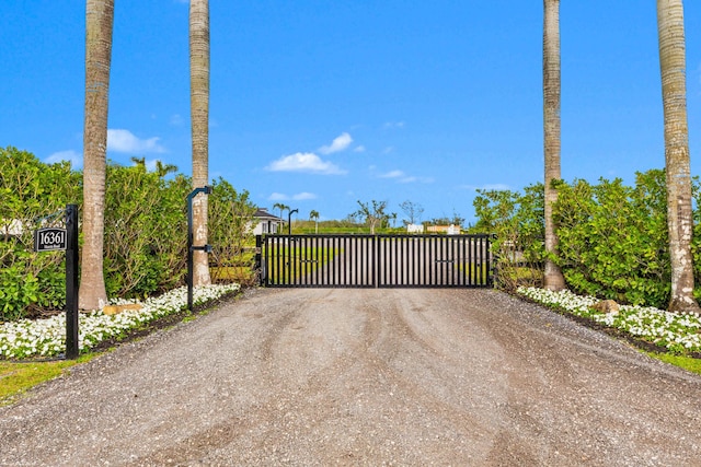 view of gate