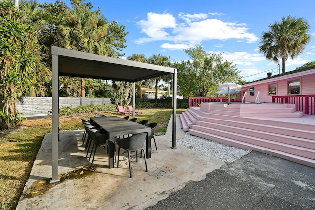 view of patio / terrace