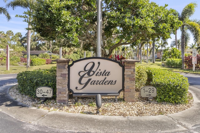 25 Vista Gardens Trl Unit 107, Vero Beach, FL 32967 - view of community / neighborhood sign