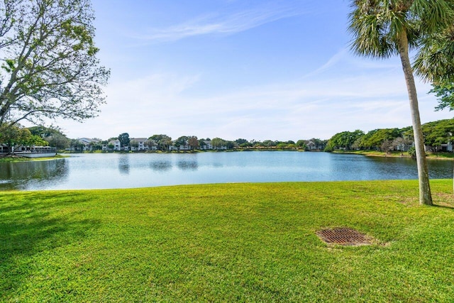 property view of water