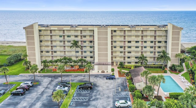 view of property featuring a water view