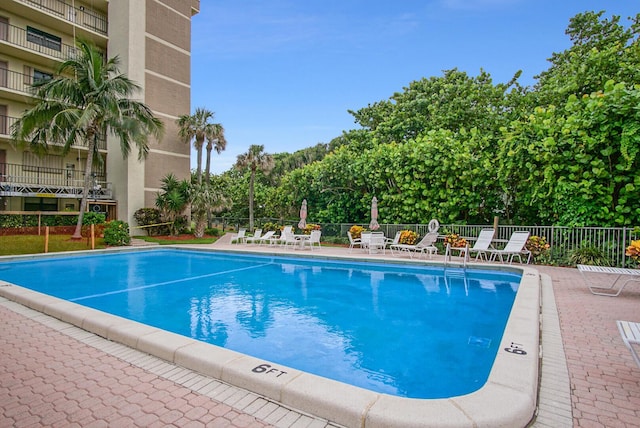 view of swimming pool