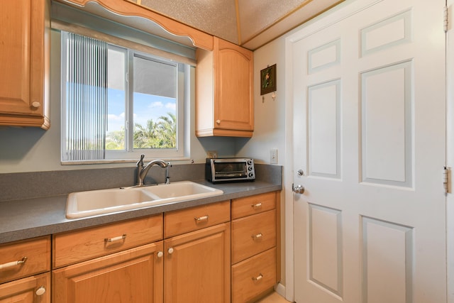 kitchen featuring sink