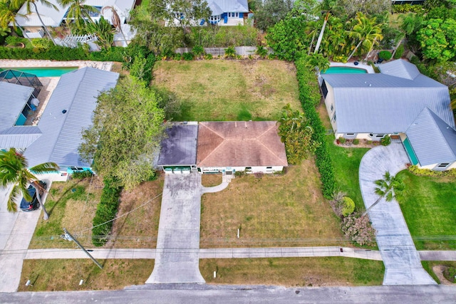 drone / aerial view