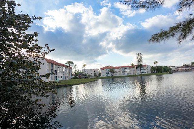 property view of water