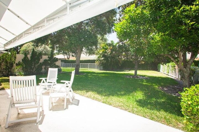 view of patio