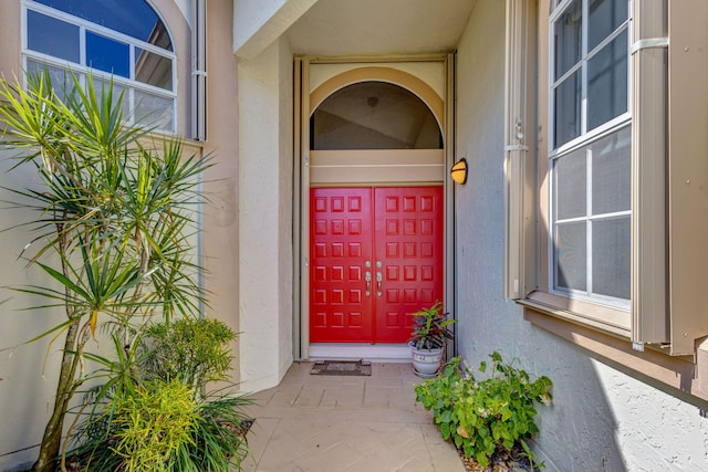 view of property entrance