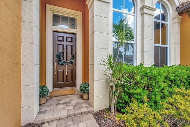 view of property entrance