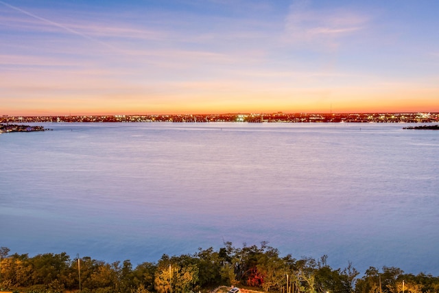 property view of water