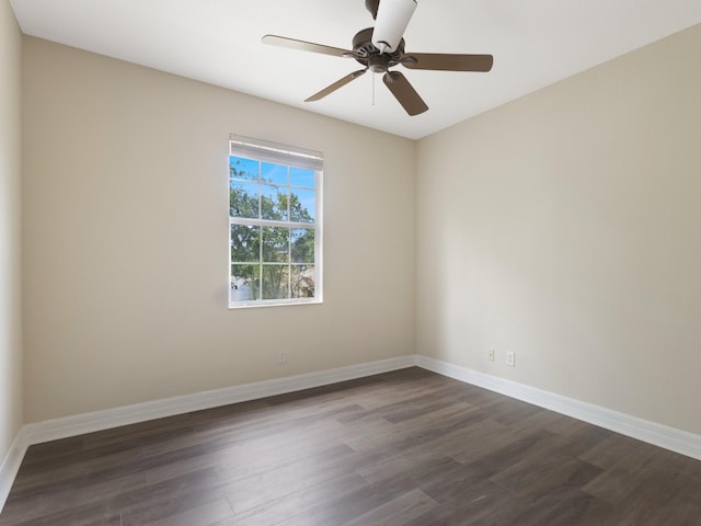 773 Pipers Cay Dr, West Palm Beach, FL 33415 - unfurnished room featuring dark wood-style floors and baseboards