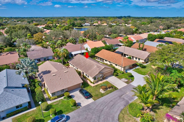 3215 NW 12th St, Delray Beach, FL 33445 - aerial view of residential area featuring a large body of water