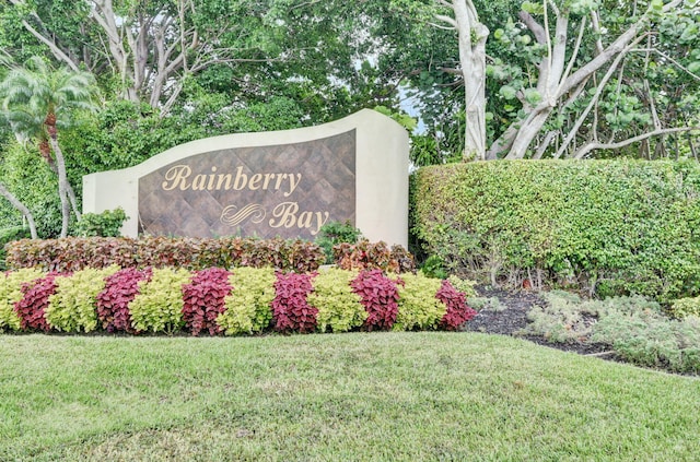 3215 NW 12th St, Delray Beach, FL 33445 - community sign with a lawn