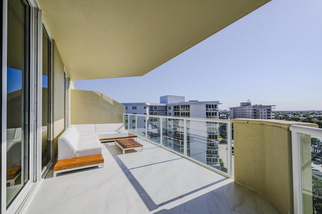 balcony with outdoor lounge area