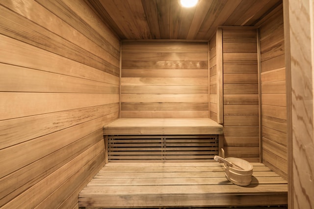 view of sauna / steam room