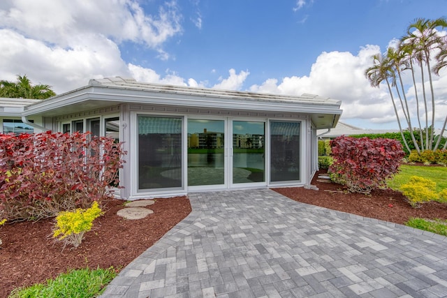 exterior space featuring a patio