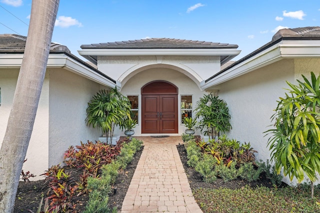 view of property entrance