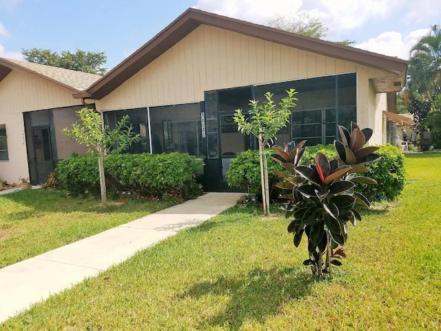 14640 Candy Way, Delray Beach, FL 33484 - view of front of property featuring a front yard