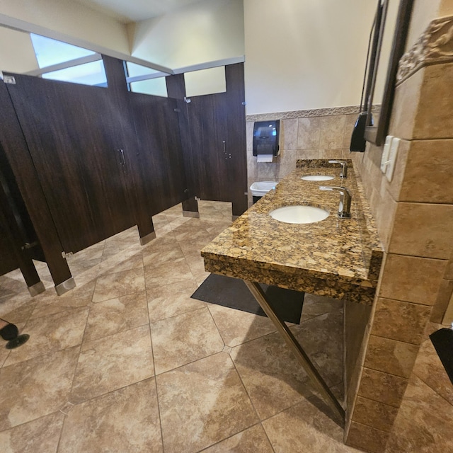 14640 Candy Way, Delray Beach, FL 33484 - bathroom with double vanity and a walk in shower