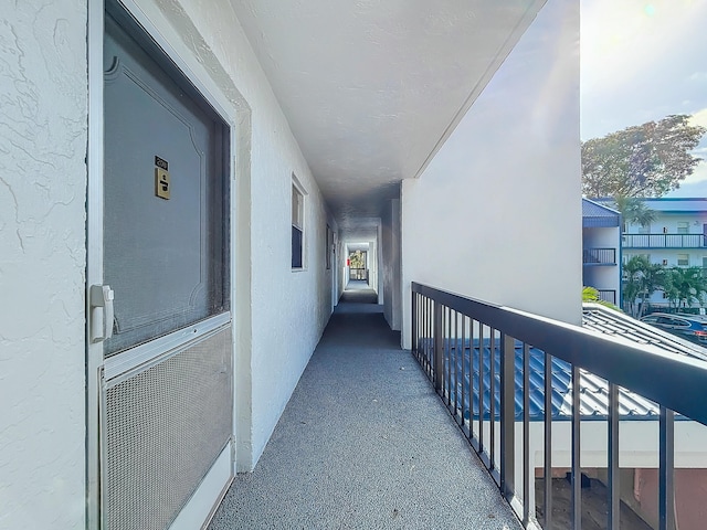 view of hallway