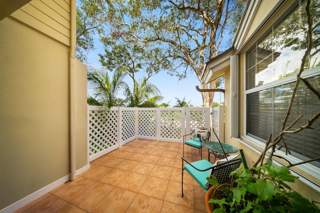 view of patio