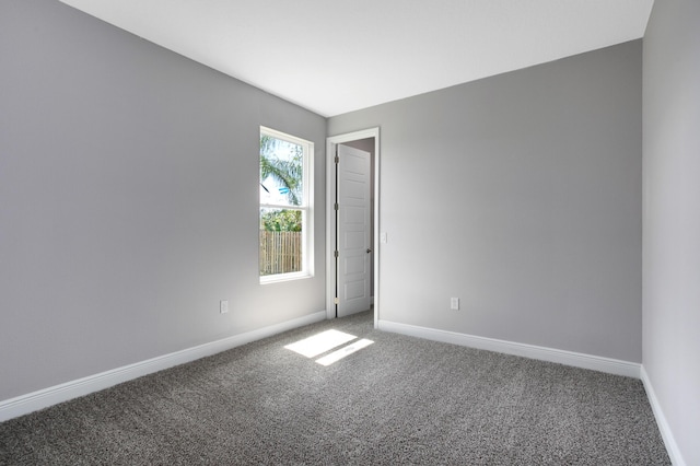 empty room featuring carpet