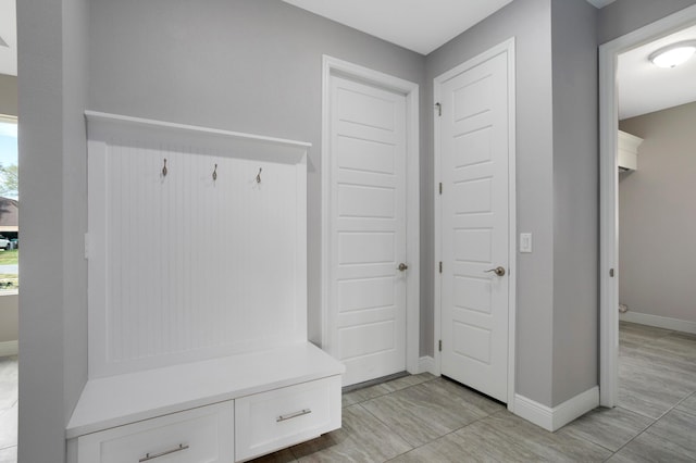 view of mudroom