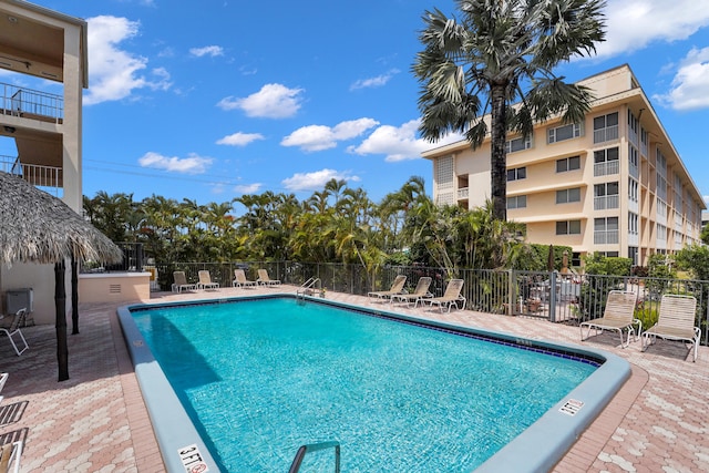 view of swimming pool