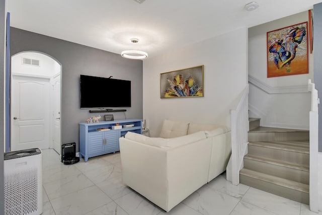 view of living room
