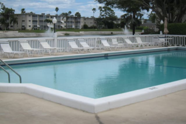 view of pool