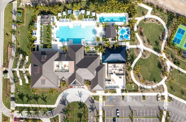 aerial view