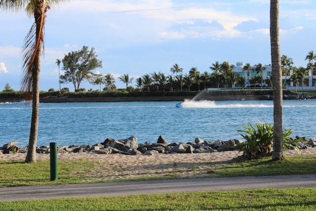 property view of water