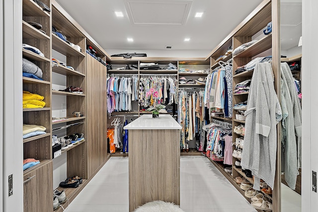 view of spacious closet