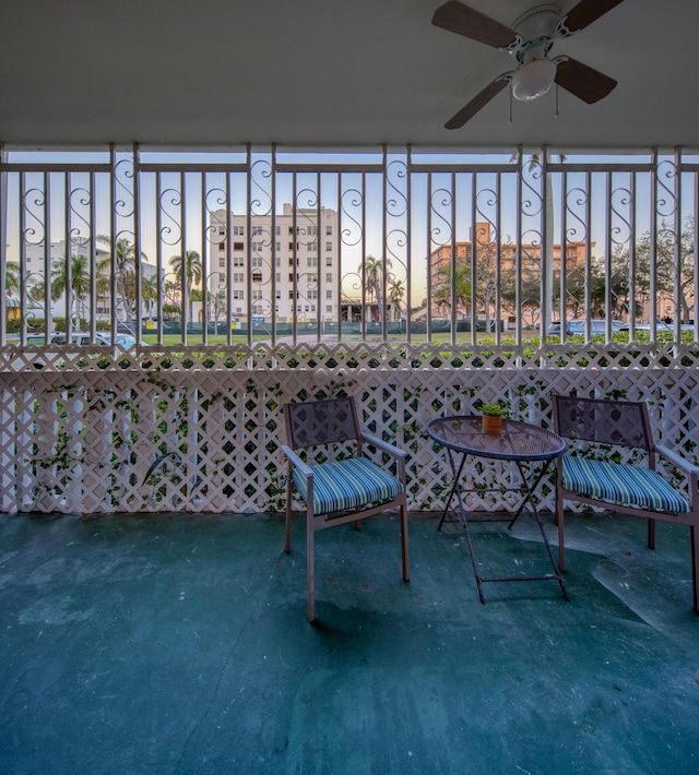 1 S Lakeside Dr Unit A2, Lake Worth Beach, FL 33460 - view of unfurnished sunroom