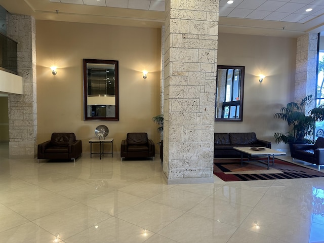 290 174th St Unit 1111, Sunny Isles Beach, FL 33160 - building lobby featuring recessed lighting