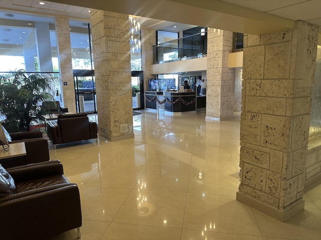 290 174th St Unit 1111, Sunny Isles Beach, FL 33160 - common area with a towering ceiling