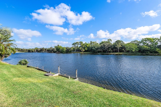 property view of water