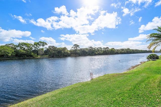 property view of water