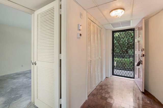 2871 N Ocean Blvd Unit C103, Boca Raton, FL 33431 - foyer with a drop ceiling