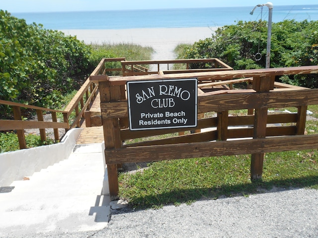 2871 N Ocean Blvd Unit C103, Boca Raton, FL 33431 - view of home's community featuring a water view