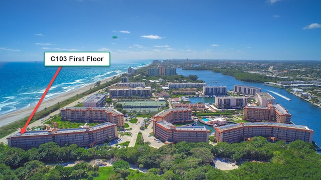 2871 N Ocean Blvd Unit C103, Boca Raton, FL 33431 - view of urban area featuring a nearby body of water