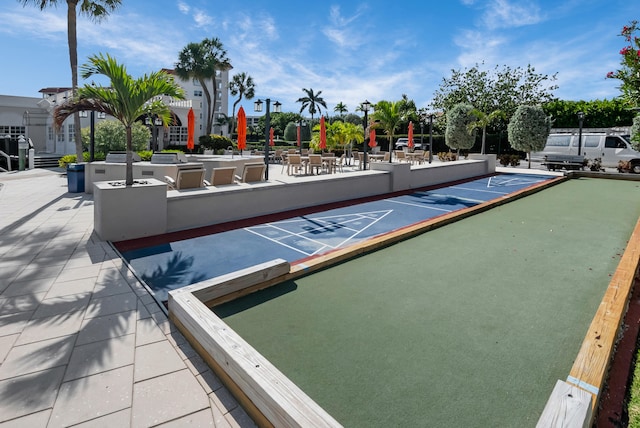 2871 N Ocean Blvd Unit C103, Boca Raton, FL 33431 - view of community featuring shuffleboard