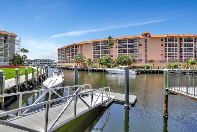 2871 N Ocean Blvd Unit C103, Boca Raton, FL 33431 - dock area with a water view