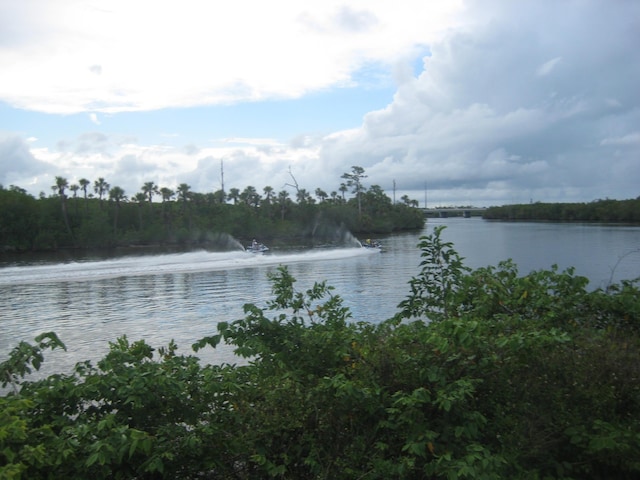 property view of water