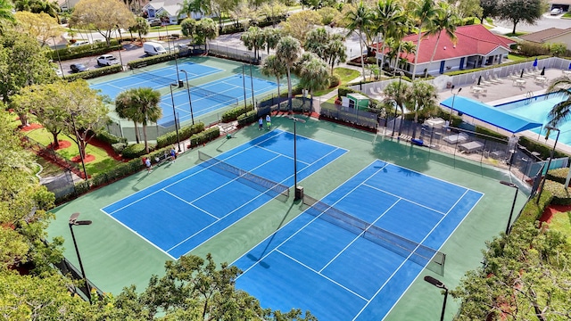 view of sport court