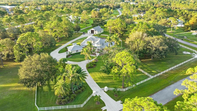 drone / aerial view