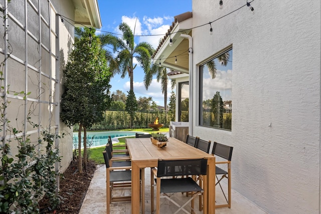 2578 Players Ct, Wellington, FL 33414 - view of patio / terrace with a fenced in pool