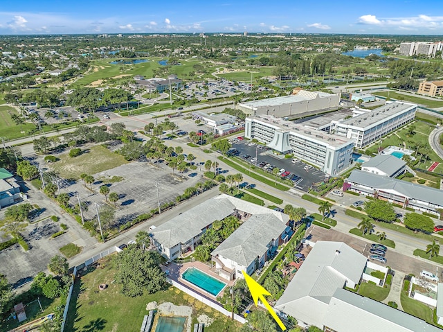 148 Yacht Club Dr Unit 12, North Palm Beach, FL 33408 - drone / aerial view of a large body of water and a pool